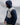 Bergen Hooded Jacket - Navy/Off White