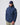 Men’s navy waterproof jacket with hood and button closure by Henri-Lloyd.