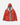 Front view of hooded jacket with zip partially open, revealing inner lining and label.