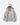 Inside view of sailing shell jacket with hood, fully unzipped to display mesh lining and label.
