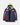 Studio view of a navy sailing jacket with red and white stripes and a British Yachting Awards 2024 Winner badge graphic.
