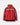 Front view of men's sailing jacket with hood pulled up and zipped collar.