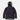 Henri-Lloyd Men's Dynamic Jacket in black with hood, product image on white background.