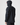 Rear view of the Men's Dynamic Jacket in black with hood up, showing reflective detailing and ergonomic panel design.