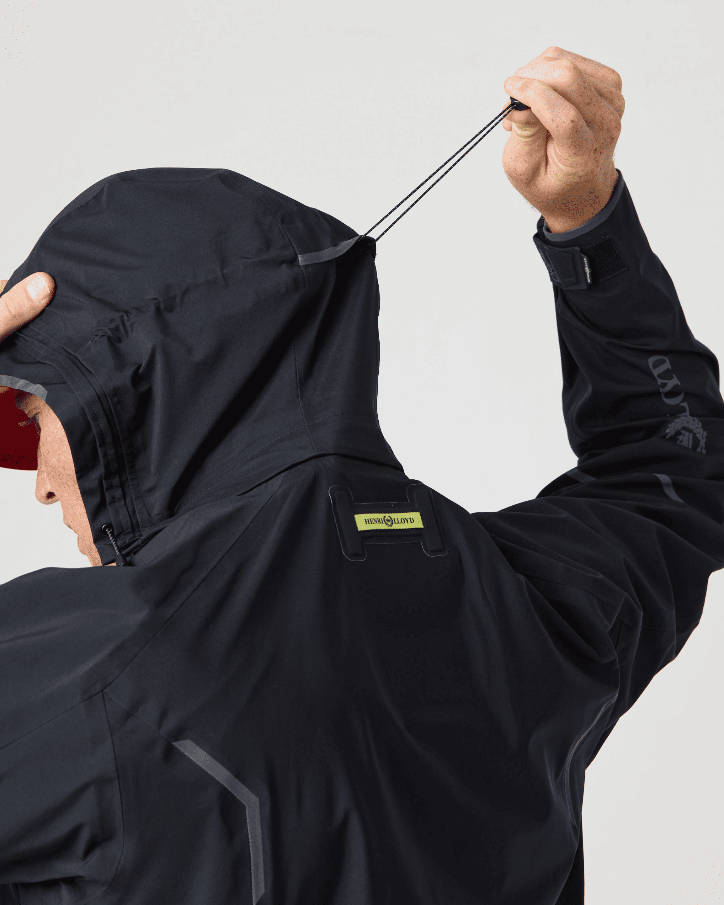 Jacket Henri Lloyd Mens Shirts Men's Dynamic Jacket Black Henri-Lloyd