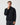 Airwool Merino 1/2 Zip - Black, sailing and marine top, zip detail.