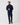 Airwool Merino 1/2 Zip - Navy Black, sailing and marine top, zip detail.