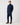 Airwool Merino 1/2 Zip - Navy Black, sailing and marine top, zip detail.