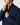 Airwool Merino 1/2 Zip - Navy Black, sailing and marine top, zip detail.
