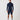 Men's Airwool Merino Hoody - Navy Black, sailing and marine top, hood detail.