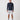 Men's Dri-Fast LS Polo - Navy Black, marine polo shirt, product view.