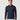 Men's Dri-Fast LS Polo - Navy Black, marine polo shirt, additional product view.
