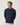 Men's Dri-Fast LS Polo - Navy Black, marine polo shirt, additional product view.