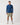 Men's Dri-Fast LS Polo - Thunder Blue, marine polo shirt, product view.