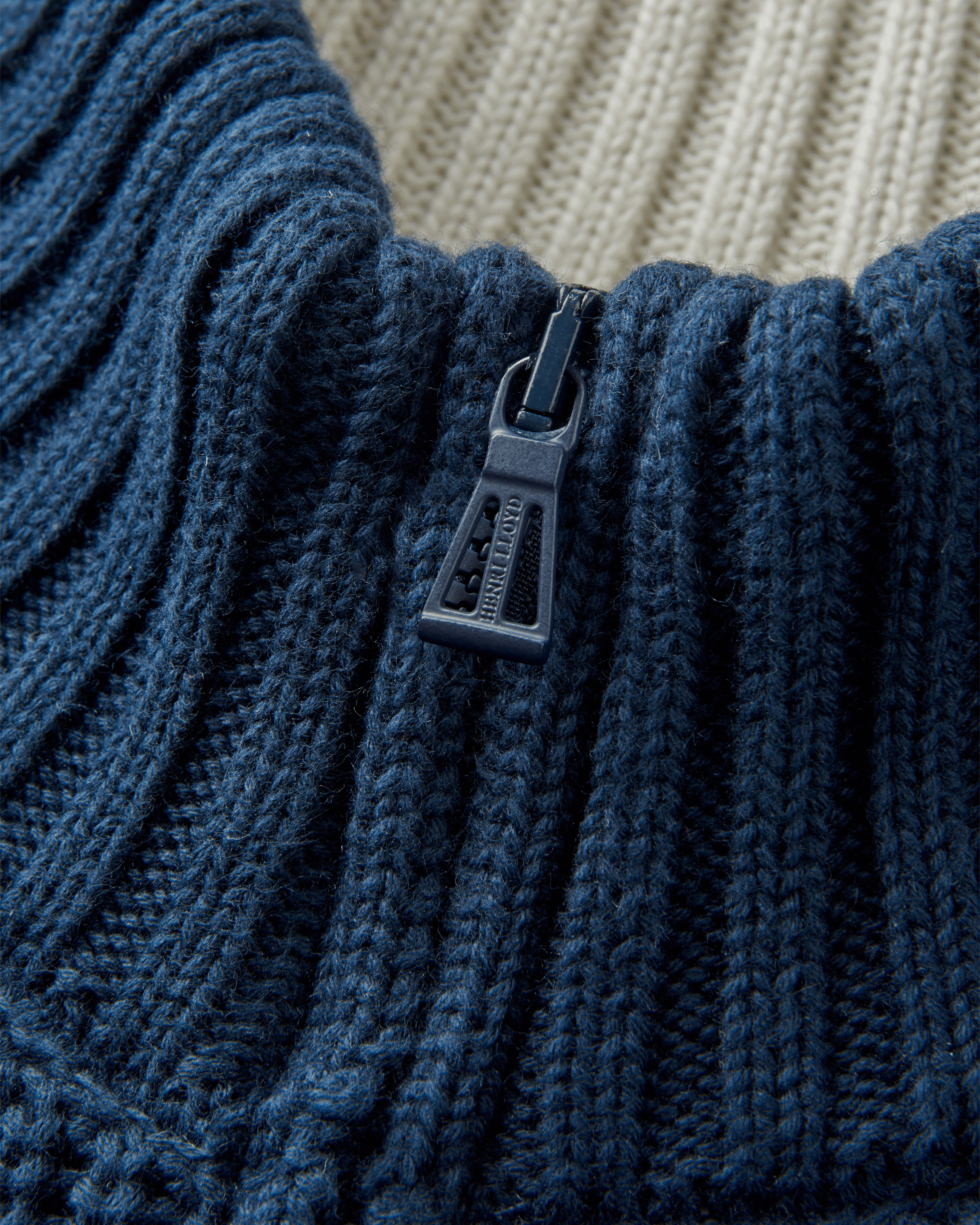 Golant Quarter Zip Ribbed Knit - Navy Blue – Henri-Lloyd Golant Quarter Zip Ribbed Knit - Navy Blue – Henri-Lloyd