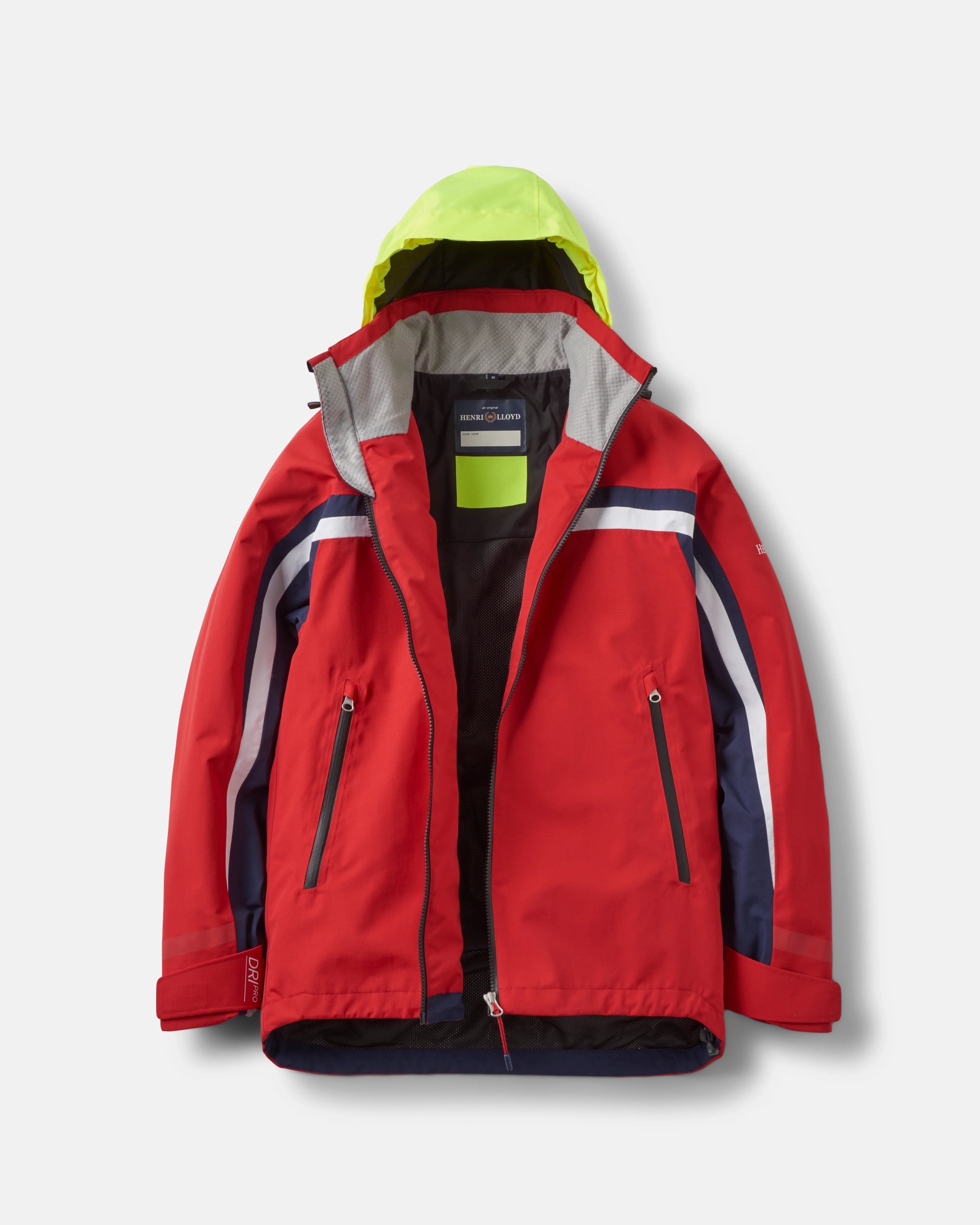 Men's Sail Jacket Red Henri-Lloyd