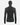 Womens Seamless Merino Long Sleeve Hood - Black, sailing and marine top, additional product view.