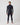 Mens Seamless Merino Long Sleeve Hood - Black, sailing and marine top, hood detail.
