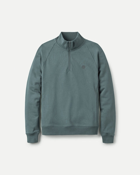 VERDY × TAPPEI SWEAT CREW 【BLUE】Size:L Kinsale Quarter Zip Sweat - Sea Spray Blue – Henri-Lloyd