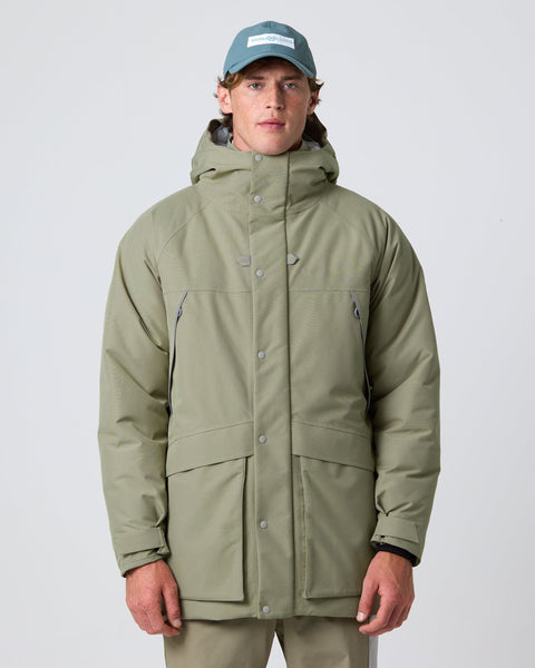 Navigator Parka - Kelp | Waterproof Men's Parka – Henri-Lloyd