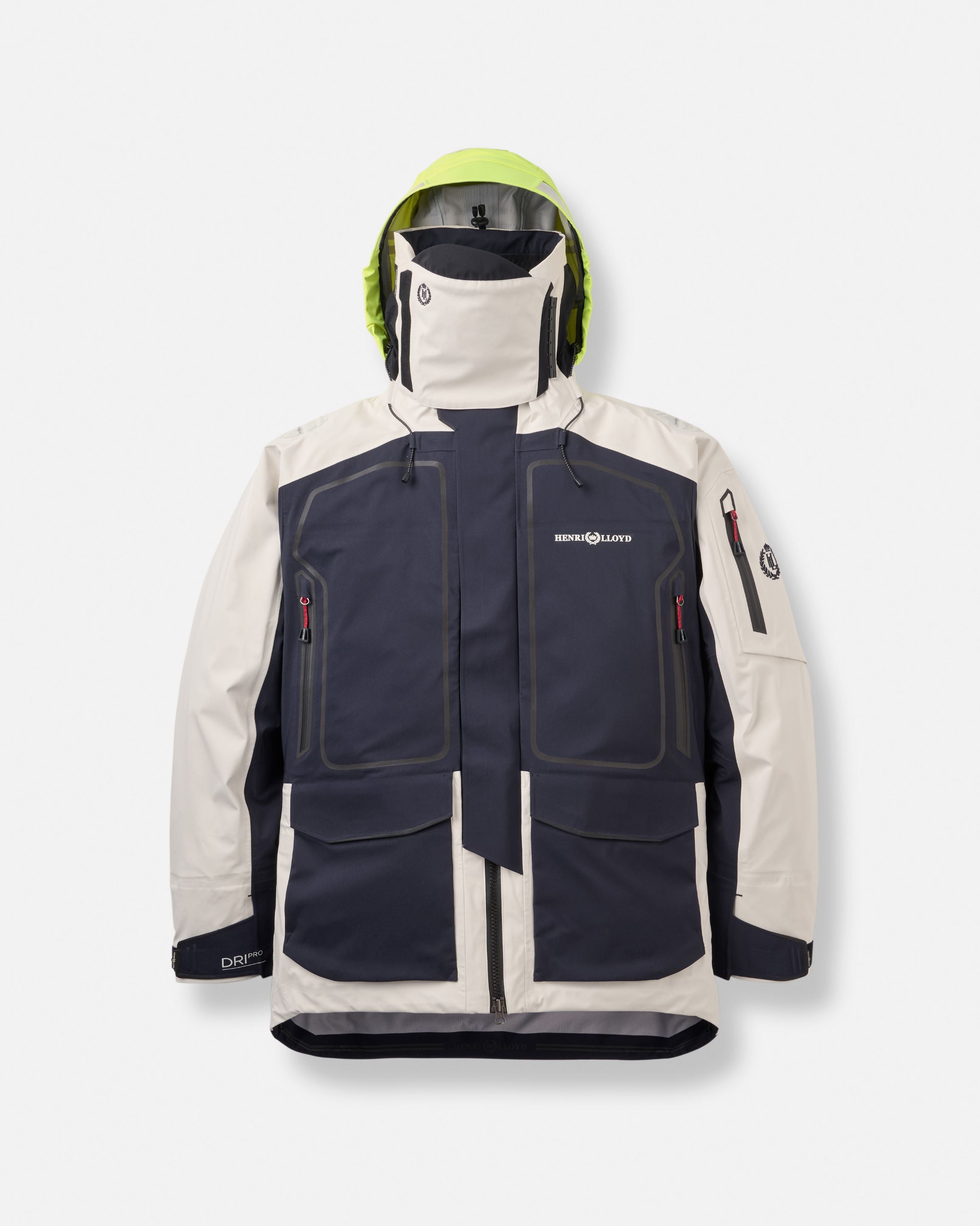 Ocean Line Jacket Men's Ocean Pro Jacket - Navy Black/Off White – Henri-Lloyd