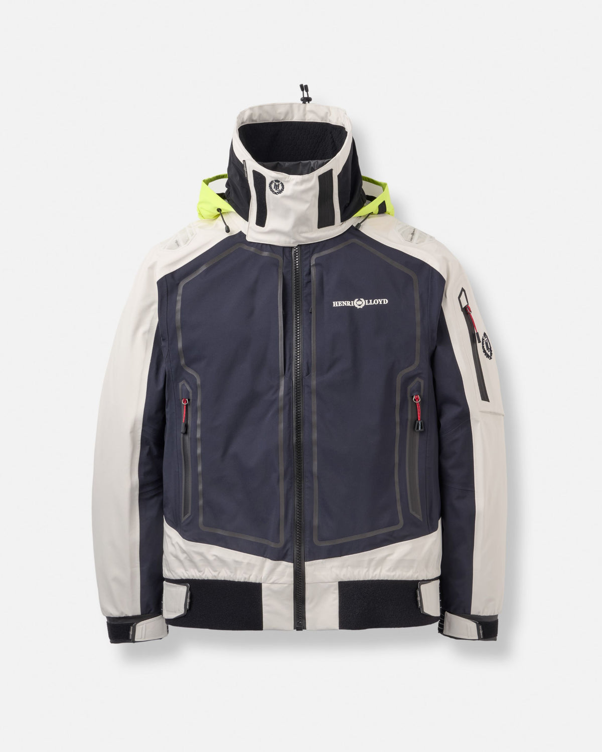 Ocean Pro Full Zip Smock - Navy Black/Off White – Henri-Lloyd