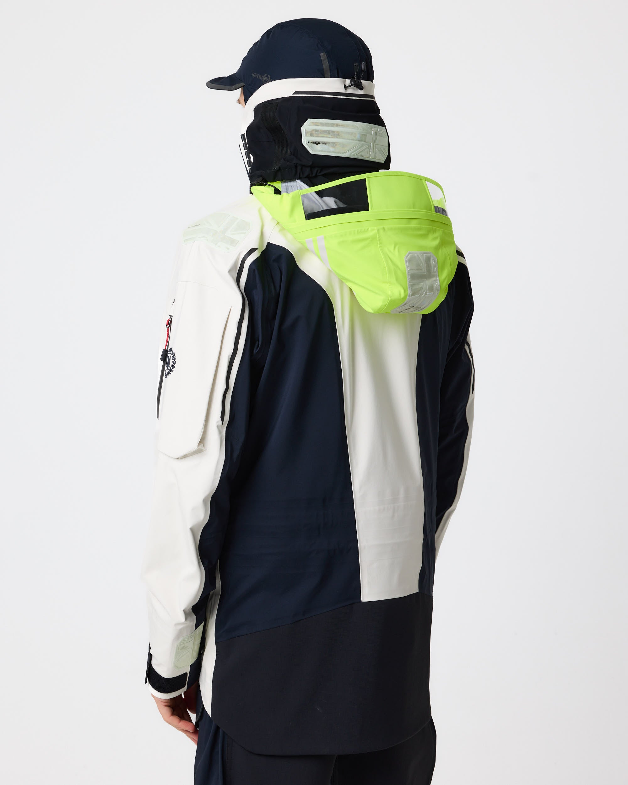 Ocean Line Jacket Men's Ocean Pro Jacket - Navy Black/Off White – Henri-Lloyd
