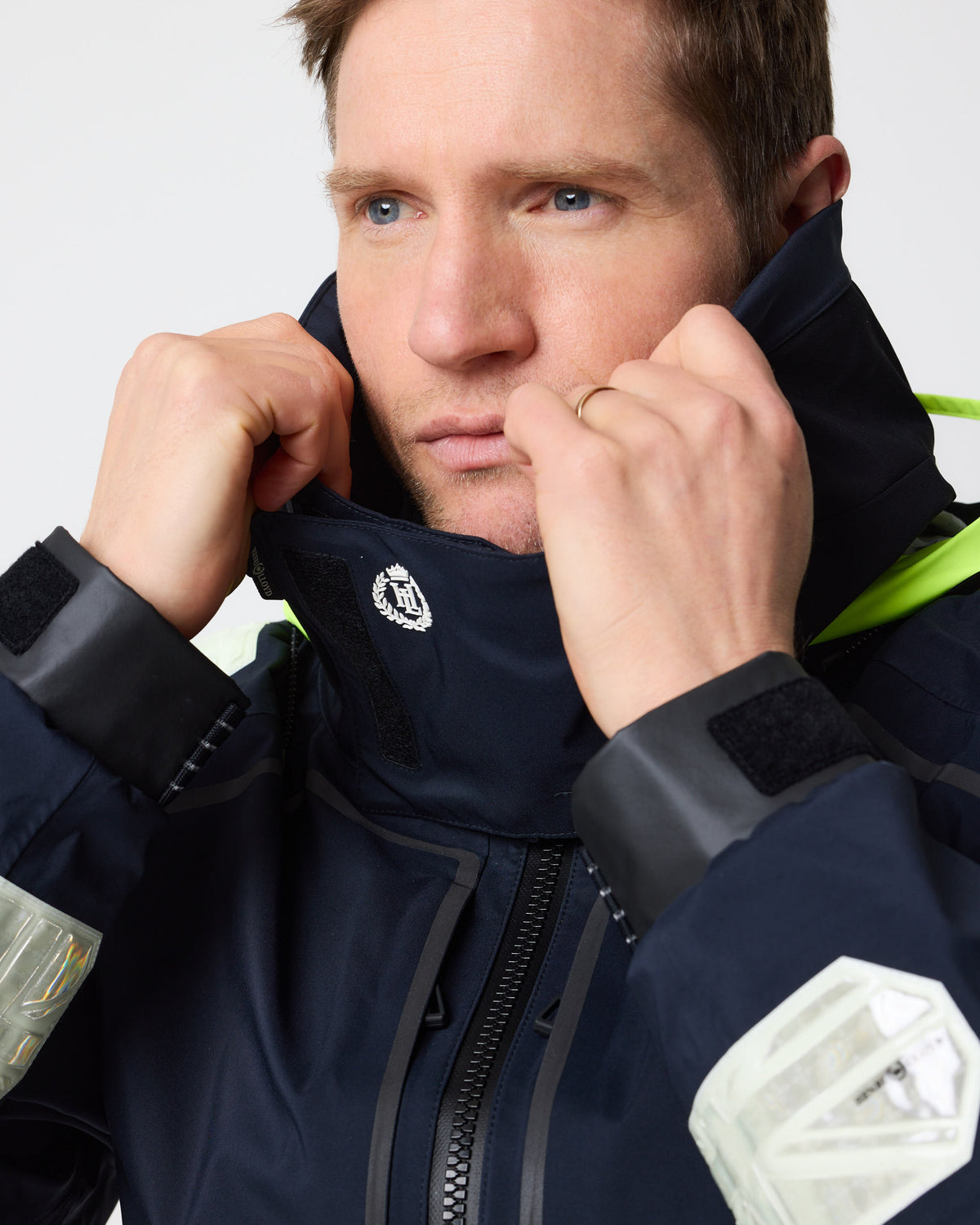 Ocean Pro Full Zip Smock - Navy Black – Henri-Lloyd