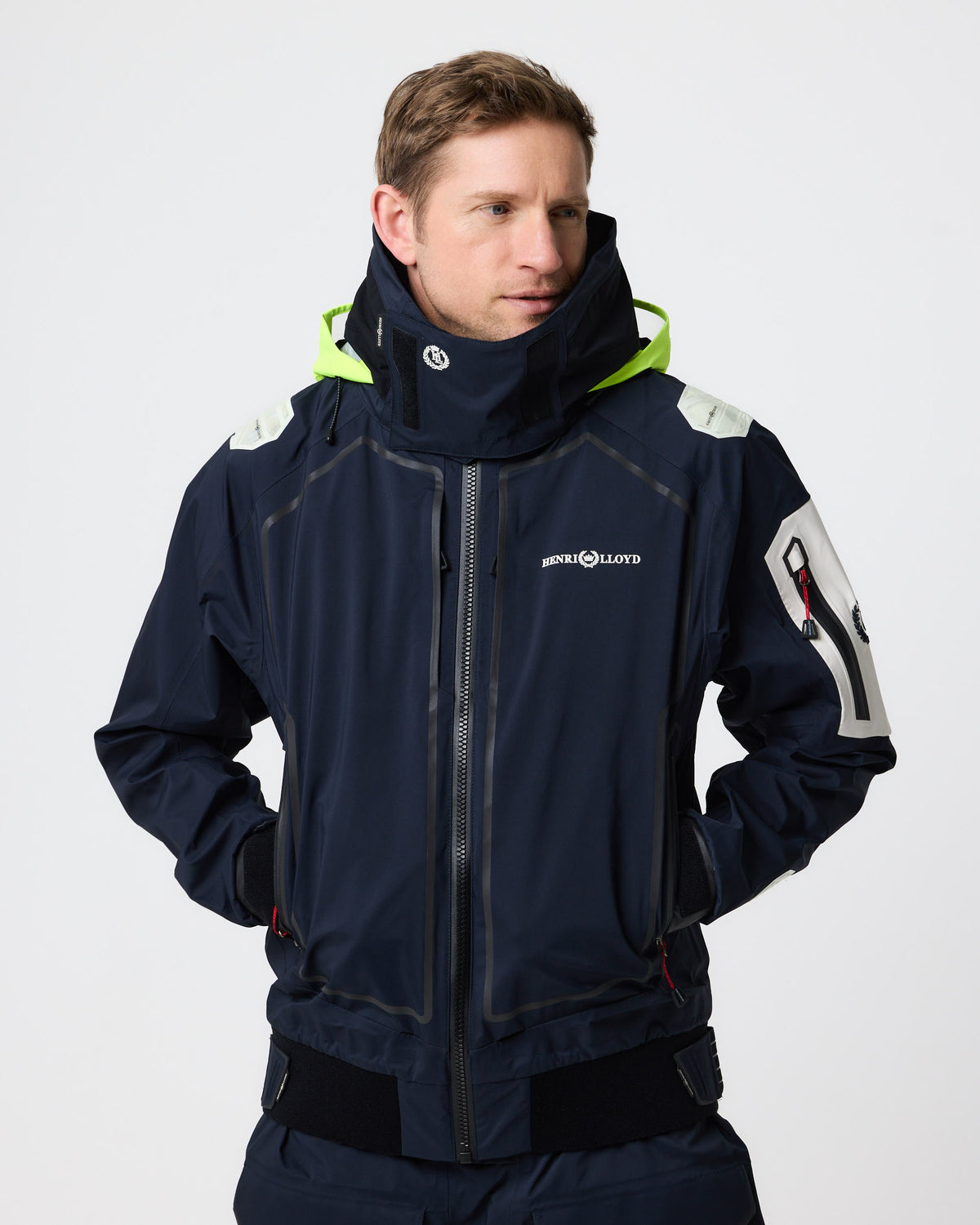 Ocean Pro Full Zip Smock - Navy Black – Henri-Lloyd