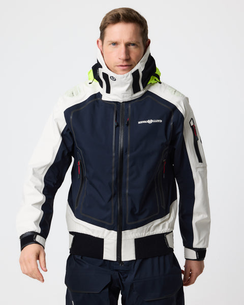 Ocean Pro Full Zip Smock - Navy Black/Off White – Henri-Lloyd