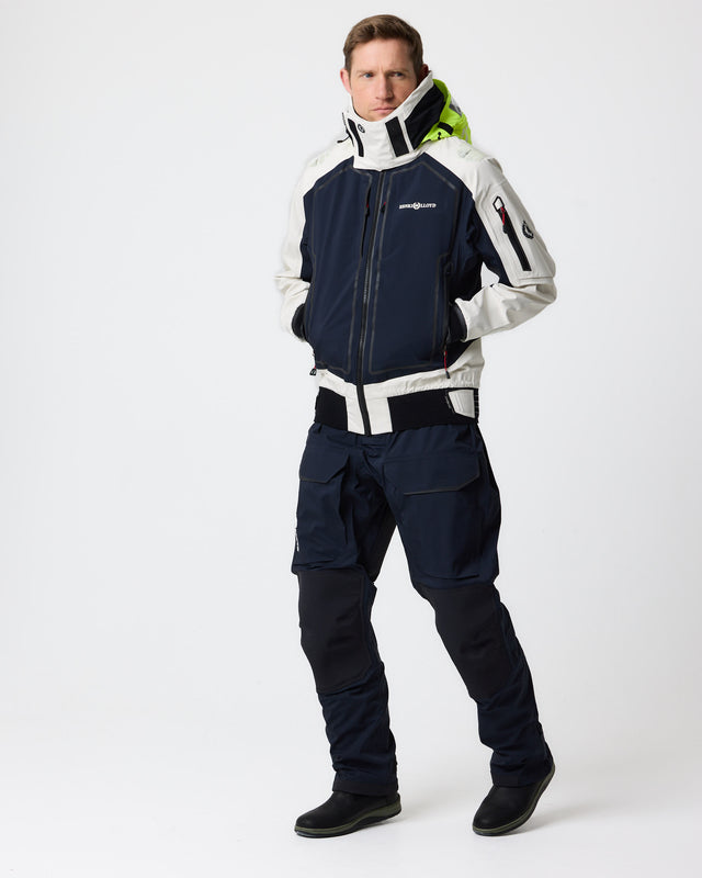 Ocean Pro Full Zip Smock - Navy Black/Off White – Henri-Lloyd
