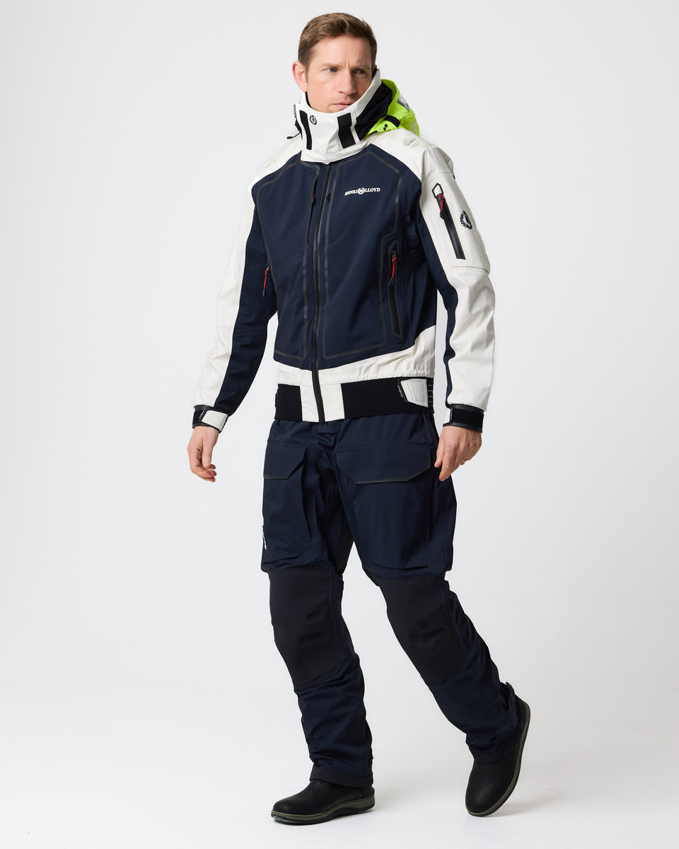 Ocean Pro Full Zip Smock - Navy Black/Off White – Henri-Lloyd