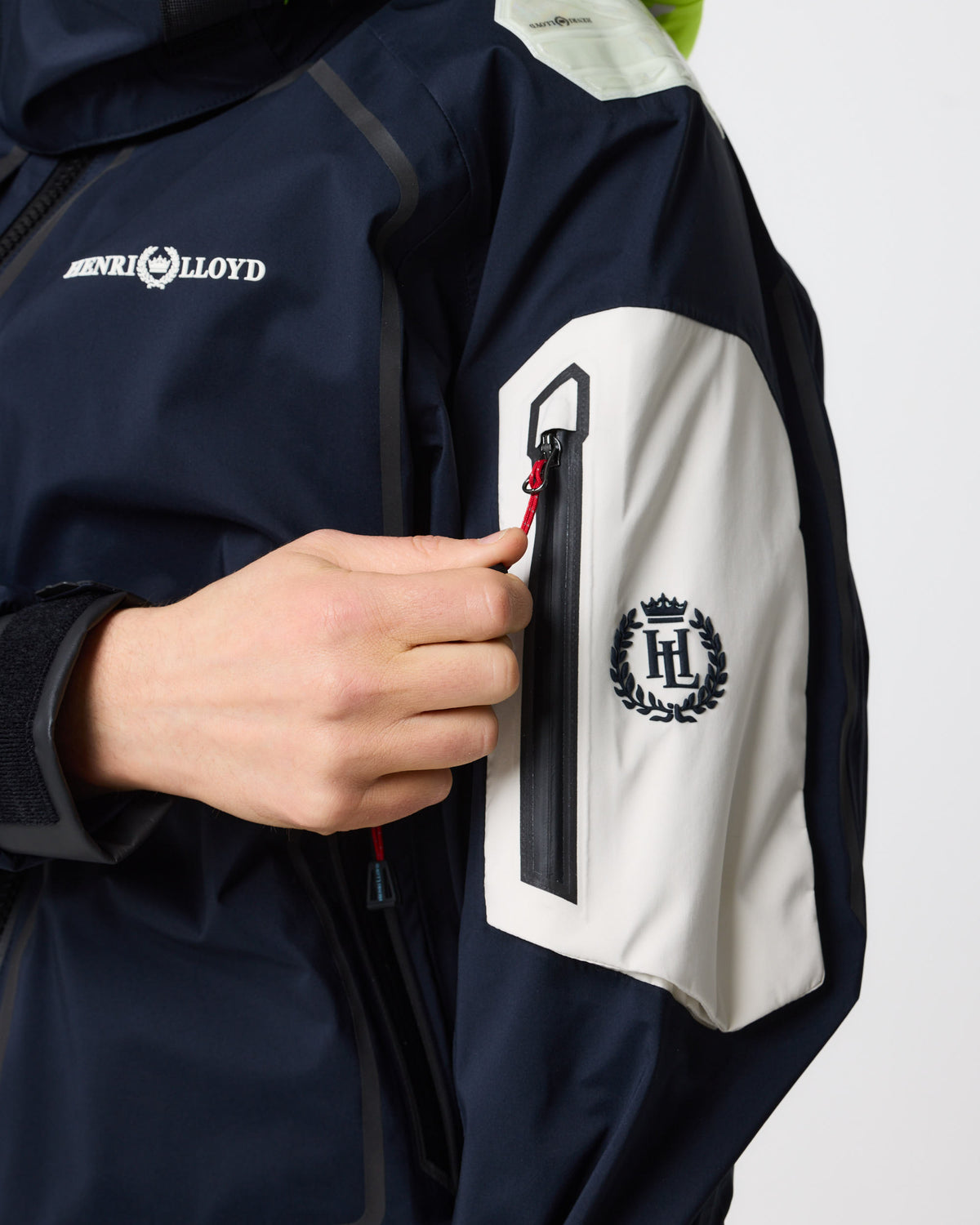Ocean Pro Full Zip Smock - Navy Black – Henri-Lloyd