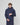 Model wearing the Henri-Lloyd Men's Dynamic Jacket in Navy, showing the front zip fastening.